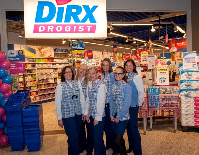 Dirx Drogist Barendrecht heropening - teamfoto