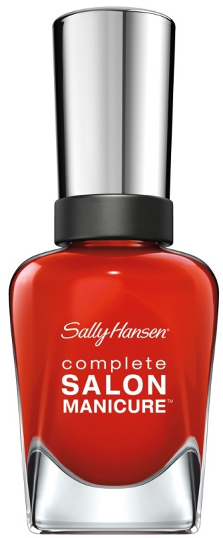 Coty Sally Hansen Complete Salon Manicure #554 New Flame-Rood
