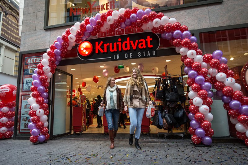 AMSTERDAM - Opening Kruidvat in de Stad. FOTO: DIEDERIK VAN DER LAAN